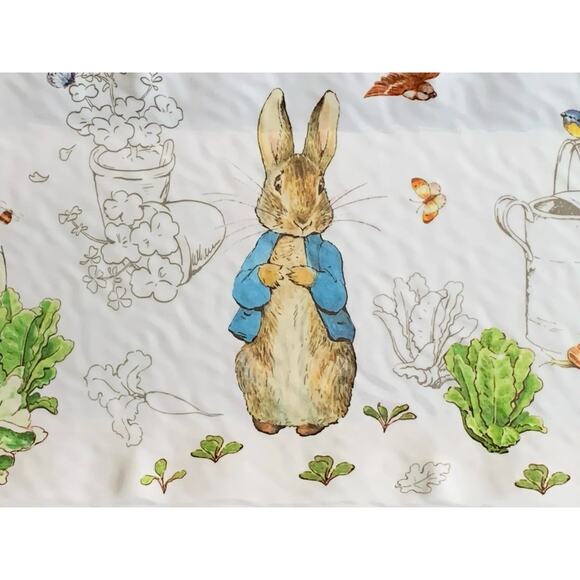 NEW Beatrix Potter Peter Rabbit Large Serving Tray Spring Easter Platter 20” - Picture 8 of 9